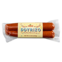 Melissa's Soyrizo, Soy Sausage, 12 Ounce