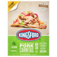 Kingsford Carnitas, Seasoned Pork, 16 Ounce