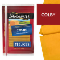 SARGENTO Sargento® Sliced Colby Natural Cheese, 11 slices, 8.28 Ounce