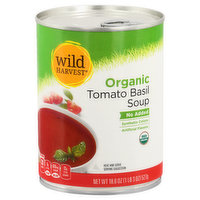 Wild Harvest Tomato Basil Soup, Organic, 18.6 Ounce
