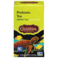 Celestial Seasonings Green Tea, Probiotic, Tea Bags, 16 Each