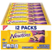 Newtons Fruit Chewy Cookies, Fig, 12 Packs, 12 Each