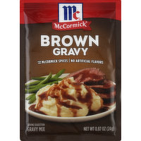 McCormick Gravy Mix, Brown, 0.87 Ounce
