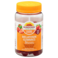 Sundown Melatonin, Gummies, Strawberry Flavored, 60 Each