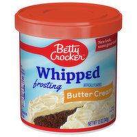 Betty Crocker Frosting, Butter Cream, Whipped, 12 Ounce