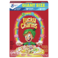 Lucky Charms Cereal, Giant Size, 26.1 Ounce
