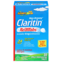 Claritin Allergy Relief, Indoor & Outdoor, Non-Drowsy, 10 mg, For Juniors & Up, Tablets, 30 Each