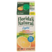 Florida's Natural Juice Beverage, Orange, Light, No Pulp, 52 Fluid ounce