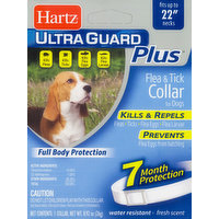 Hartz Hartz Ultra Guard Plus Flea & Tick Collar For Dogs Fits Up to 22" Necks, 0.92 Ounce