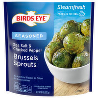 Birds Eye Steamfresh Sea Salt & Cracked Pepper Brussels Sprouts Frozen Vegetables, 10 Ounce