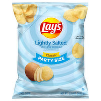 Lay's Potato Chips, Lightly Salted, Classic, Party Size, 12.5 Ounce