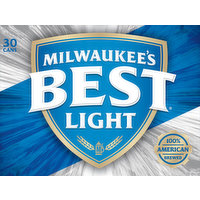 Milwaukees Best Beer, Light, 30 Each