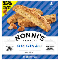 Nonni's Biscotti, Originali, 8 Each