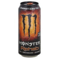 Monster Energy Drink, Energy Iced Tea, 15.5 Ounce