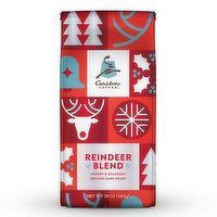 Caribou Coffee Reindeer Blend Medium-Dark Roast Ground Coffee, 10 Ounce