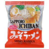 Sapporo Ichiban Miso Ramen, Soy Bean Paste Flavor, 3.55 Ounce