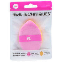 Real Techniques Powder Puff, Miracle 2-in-1, 1 Each