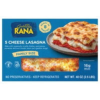 Rana Lasagna, 5 Cheese, Family Size, 40 Ounce