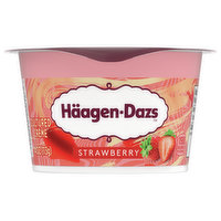Haagen-Dazs Cultured Creme, Strawberry, 4 Ounce