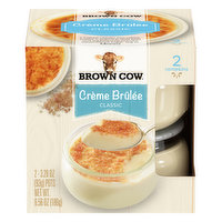 Brown Cow Classic Crème Brûlée, 6.56 Ounce