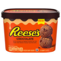 Reese's Frozen Dairy Dessert, Chocolate, 1.5 Quart