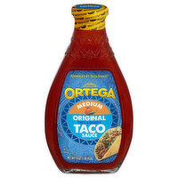 Ortega Taco Sauce, Original, Thick & Smooth, Medium, 16 Ounce