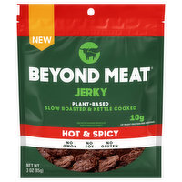 Beyond Meat Jerky, Plant-Based, Hot & Spicy, 3 Ounce
