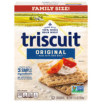 Triscuit Crackers, Original, Family Size, 12.5 Ounce