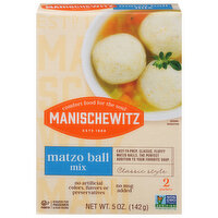 Manischewitz Mix, Matzo Ball, Classic Style, 1 Each