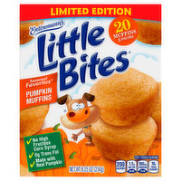 Entenmann's Little Bites Muffins, Pumpkin, 8.25 Ounce