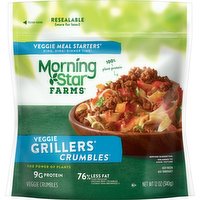 NaN Grillers Veggie Crumbles, Grillers, 12 Ounce