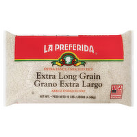 La Preferida Rice, Enriched, Extra Fancy, Extra Long Grain, 10 Pound