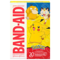 Band-Aid Pokemon Bandages, Adhesive, Assorted Sizes, 20 Each