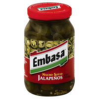 Embasa Jalapenos, Nacho Sliced, 11 Ounce