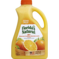 Florida's Natural 100% Juice, Orange, Some Pulp, 89 Ounce