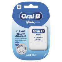 Oral-B Original Glide Healthy Gums Unflavored Dental Floss, 54.7 Yard