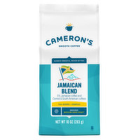 Cameron's Coffee, Ground, Medium-Dark Roast, Jamaican Blend, 10 Ounce