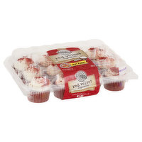 Two-Bite Cupcakes, Red Velvet, 10 Ounce