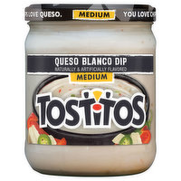 Tostitos Dip, Queso Blanco, Medium, 1 Each