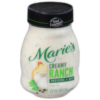 Marie's Dressing + Dip, Creamy Ranch, 12 Fluid ounce