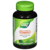 Nature's Way Vitamin C, Extra Strength, 1000 mg, Capsules, 100 Each