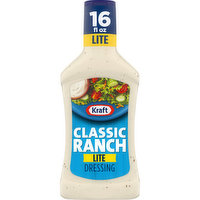 Kraft Classic Ranch Lite Salad Dressing, 16 Fluid ounce