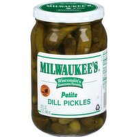 Milwaukee's Petite Dill Pickles, 32 Fluid ounce
