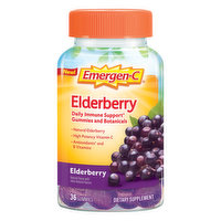 Emergen-C Elderberry, Gummies, 36 Each