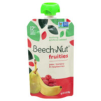 Beech Nut Pear, Banana & Raspberries, Stage 2 (from About 6 Months), 3.5 Ounce