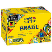 Cafe Bustelo Coffee, Brazil Blend, K-Cup Pods, 12 Each, 4.02 Ounce