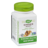 Nature's Way Ginger Root, 1100 mg, Capsules, 100 Each
