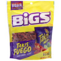 Bigs Takis Fuego Sunflower Seeds, Hot Chili & Lime, 5.35 Ounce