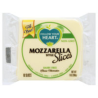Follow Your Heart Cheese Alternative, Dairy Free, Mozzarella Style, 10 Each