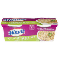 Minute Jasmine Rice, Cilantro & Lime, 8.8 Ounce
